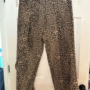Peyton Jensen flowy Leopard Print Pants